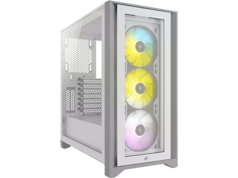 Corsair iCUE 4000X RGB White Mid Tower