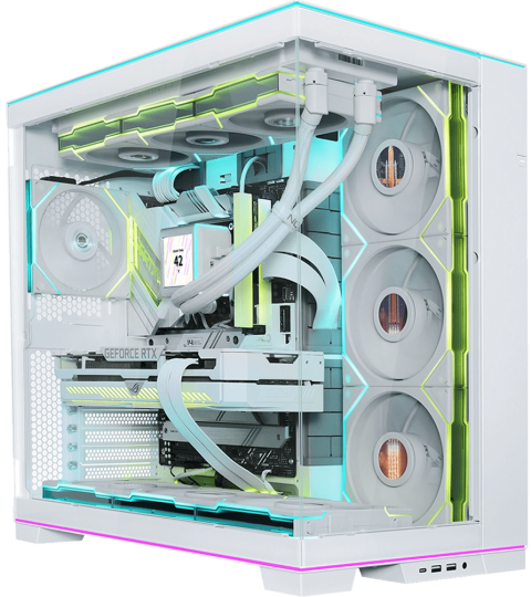 LIAN LI O11 Dynamic EVO RGB White