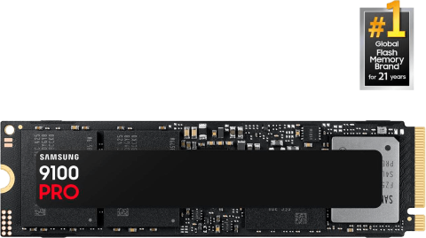 4TB SAMSUNG 9100 PRO m.2 Solid State Drive, PCIE Gen 5, 14,800MB/s