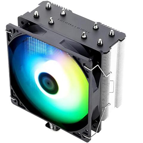 TR ARGB Black 120mm Fan 4-Heatpipe Cooler