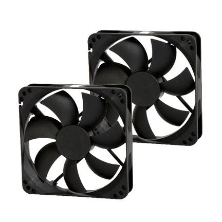 Dual Case Fans 120 mm Extra Quiet