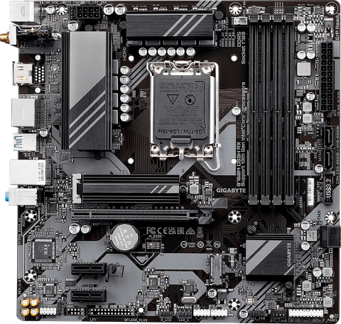 Gigabyte B760M DS3H AX DDR5 Motherboard